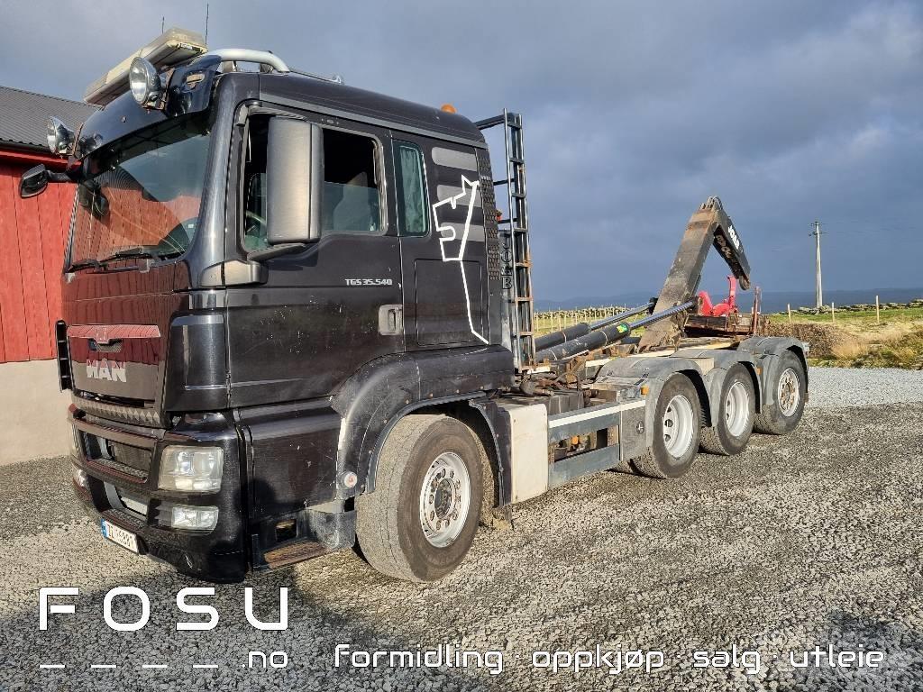 MAN TGS 35.540 Camion con gancio di sollevamento