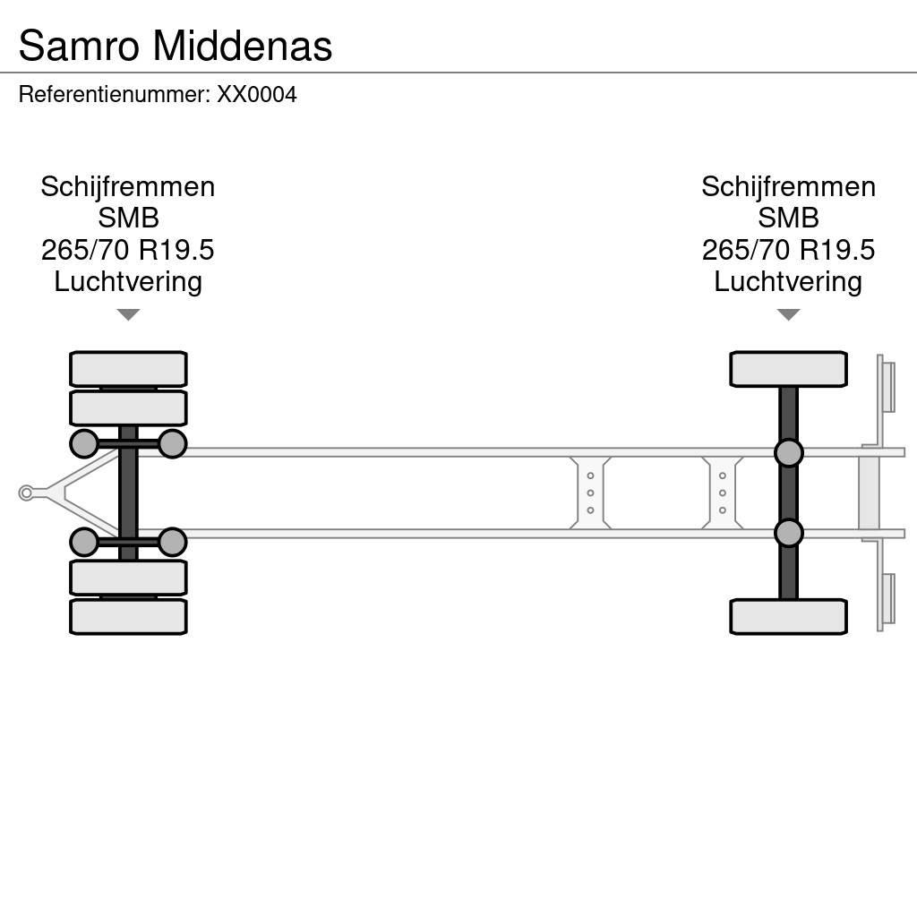 Samro Middenas Rimorchi con sponde ribaltabili