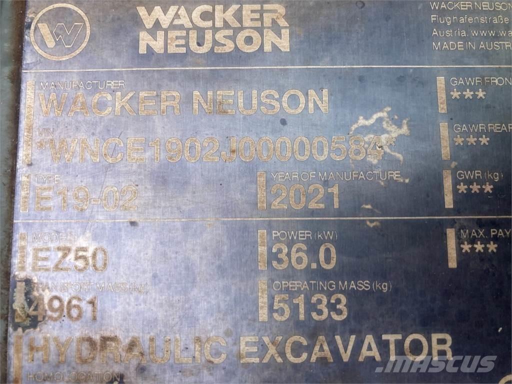 Neuson EZ50 Miniescavatori