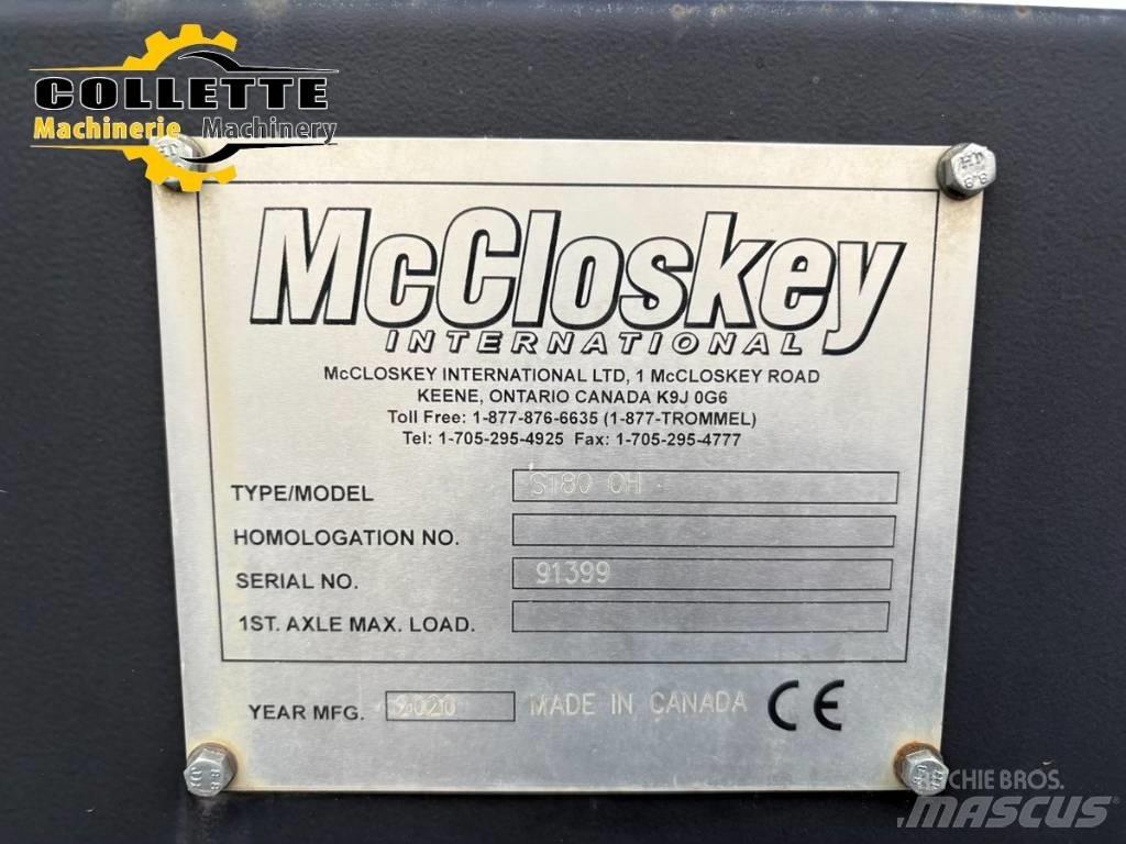 McCloskey ST80 Nastri trasportatori