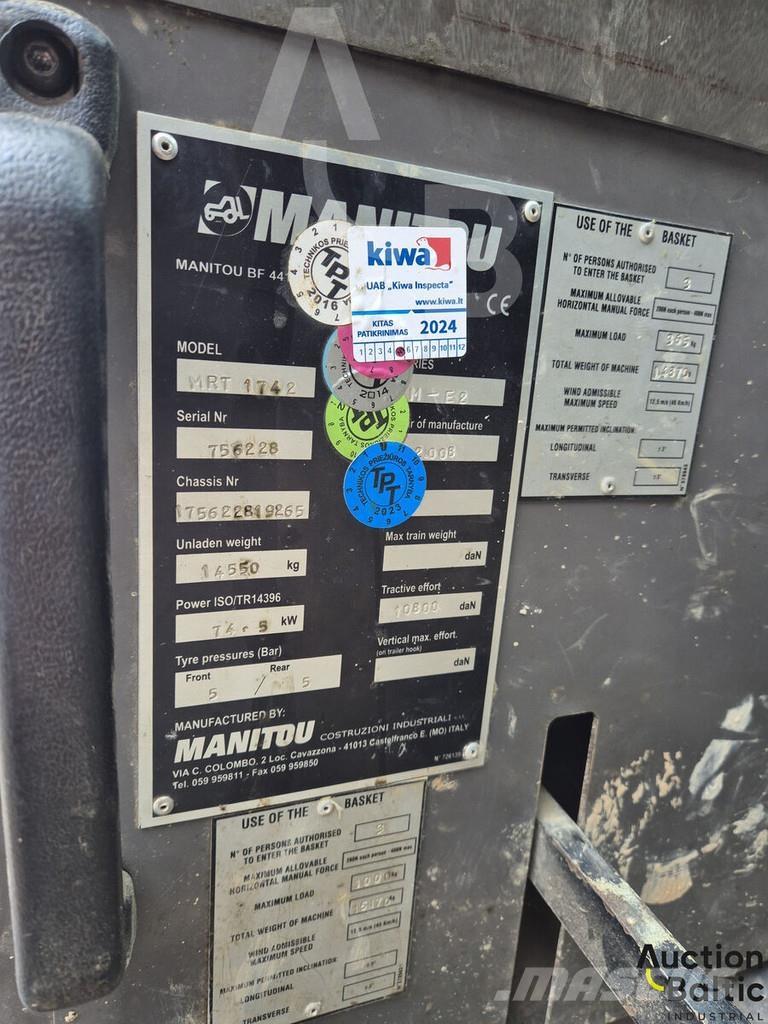 Manitou MRT 1742 Sollevatori telescopici