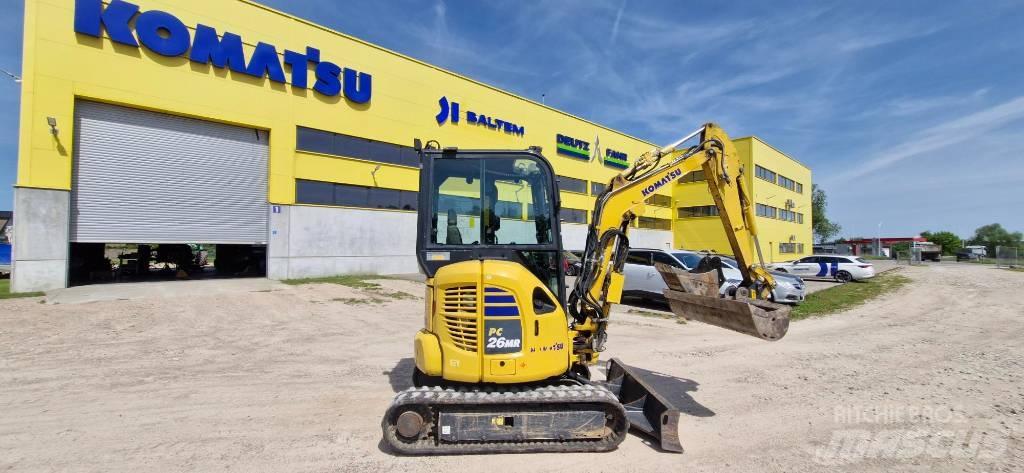 Komatsu PC 26 MR Miniescavatori
