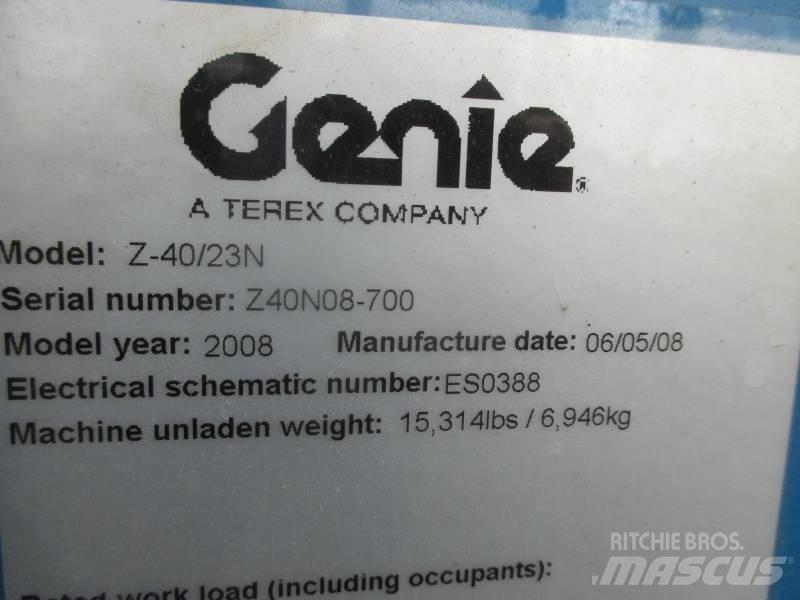 Genie Z 40/23 N Piattaforme a braccio articolato