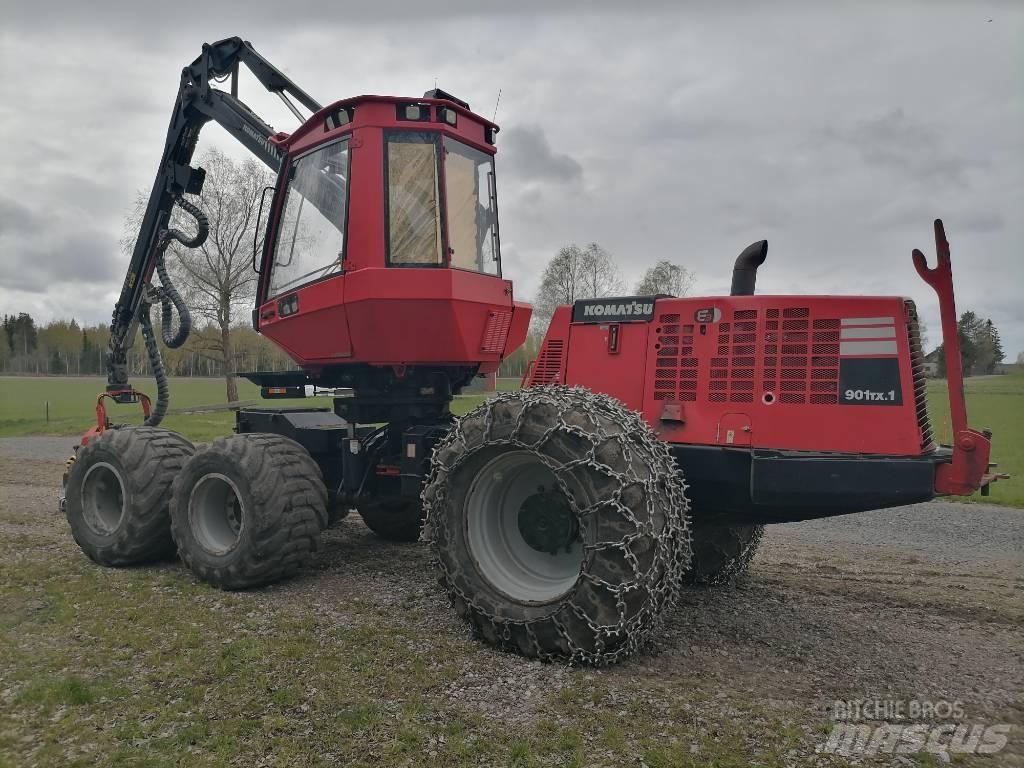 Komatsu 901 TX.1 Abbattitrici, Disboscatrici