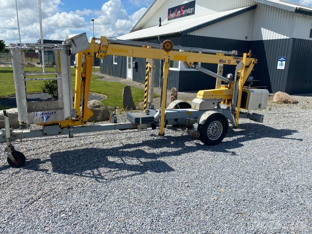 Omme Mini 12 EBJ Piattaforme aeree su rimorchio