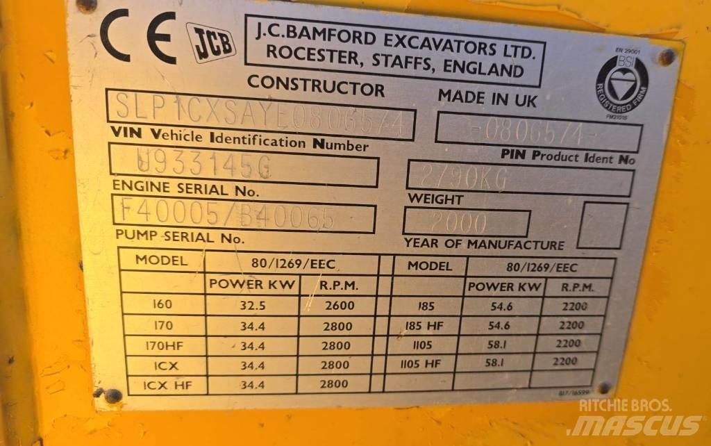 JCB 1 CX Terne