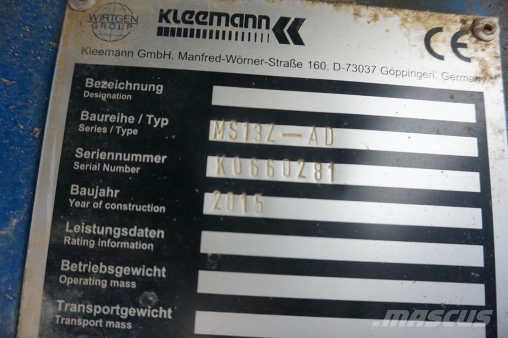 Kleemann MS 13 Z Vagli mobili