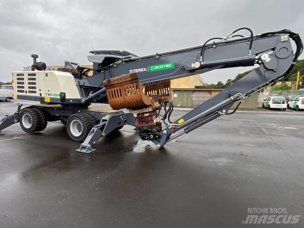 Terex Ecotec TWH 224 Pale gommate telescopiche