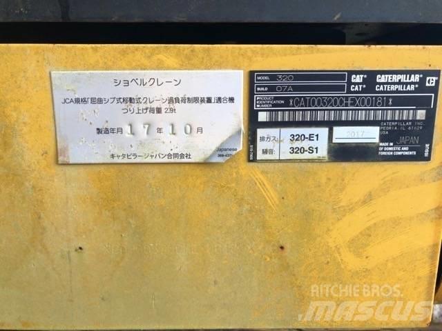 CAT 320-07A Escavatori cingolati