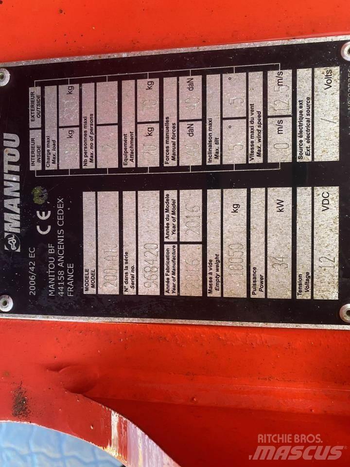 Manitou 200ATJ RC Piattaforme a braccio articolato