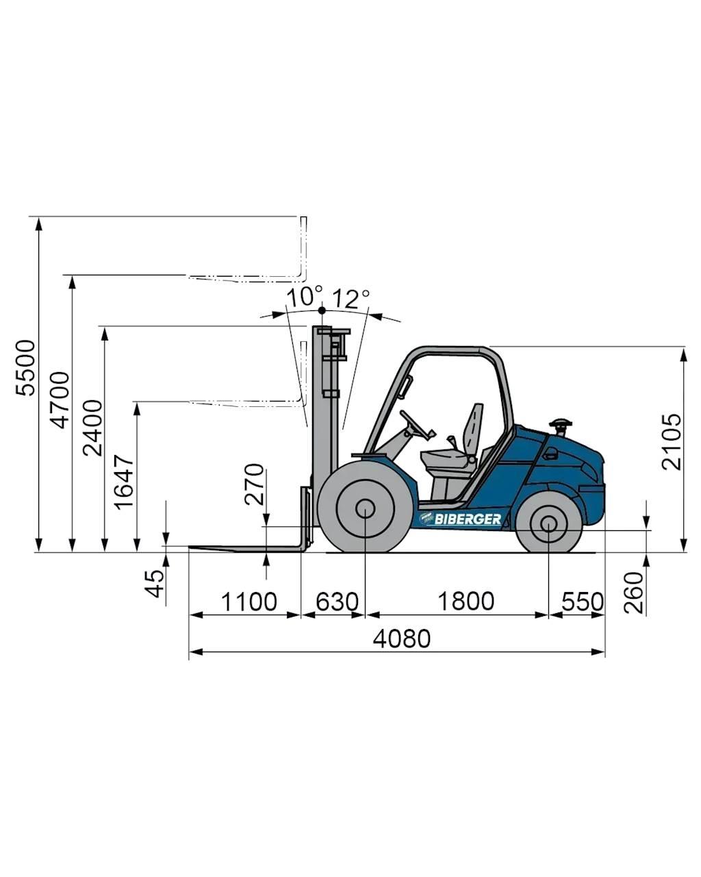 Manitou MSI 30 Carrelli elevatori diesel