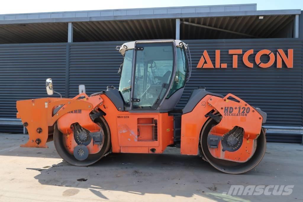 Hamm HD+ 120 VO Rulli a doppio tamburo