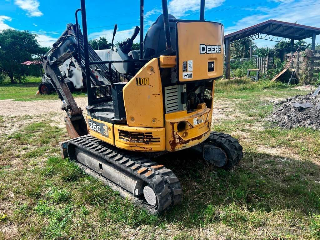 John Deere 26G Miniescavatori