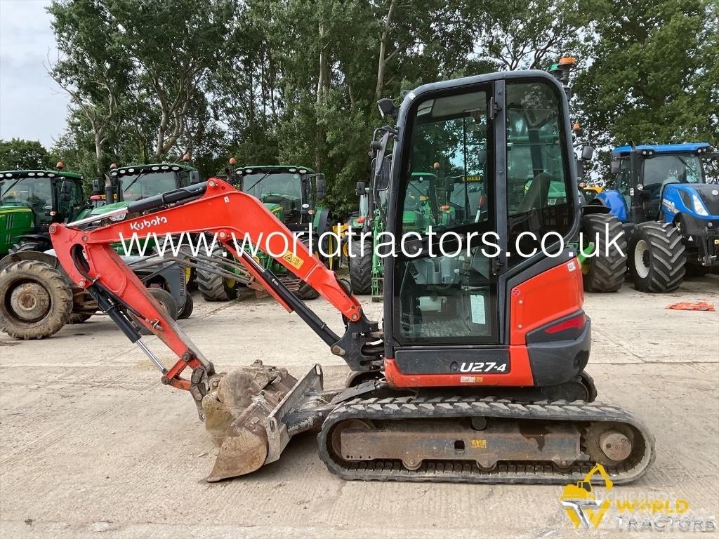 Kubota U 27-4 Miniescavatori
