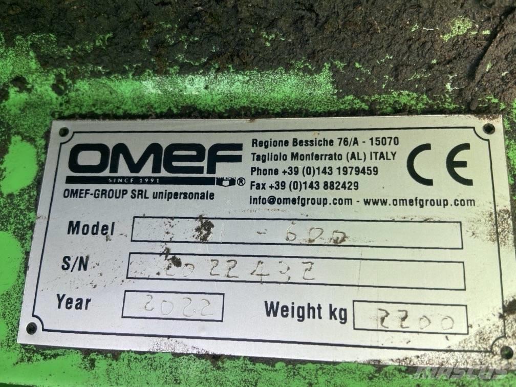 OMEF BI-600 Segatronchi e spaccalegna