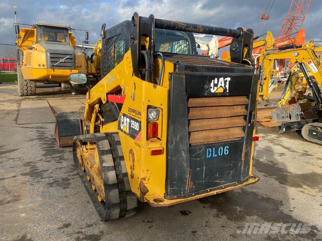 CAT 259D NVT Mini Pale Gommate