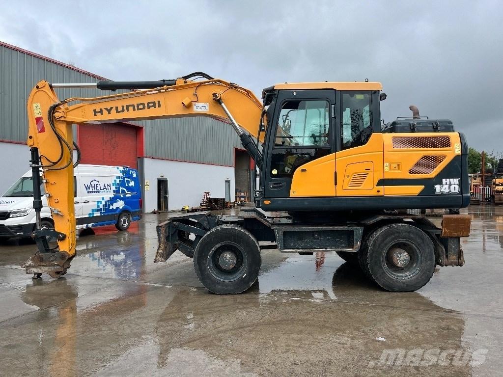 Hyundai HW140 Escavatori gommati