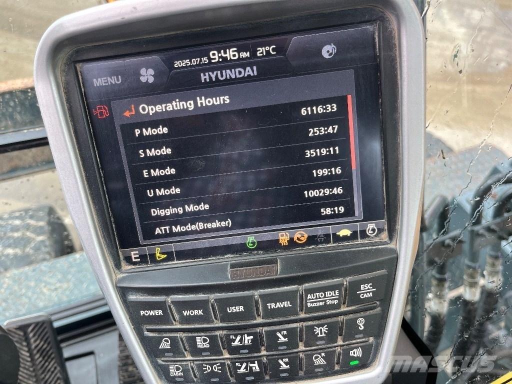 Hyundai HW140 Escavatori gommati