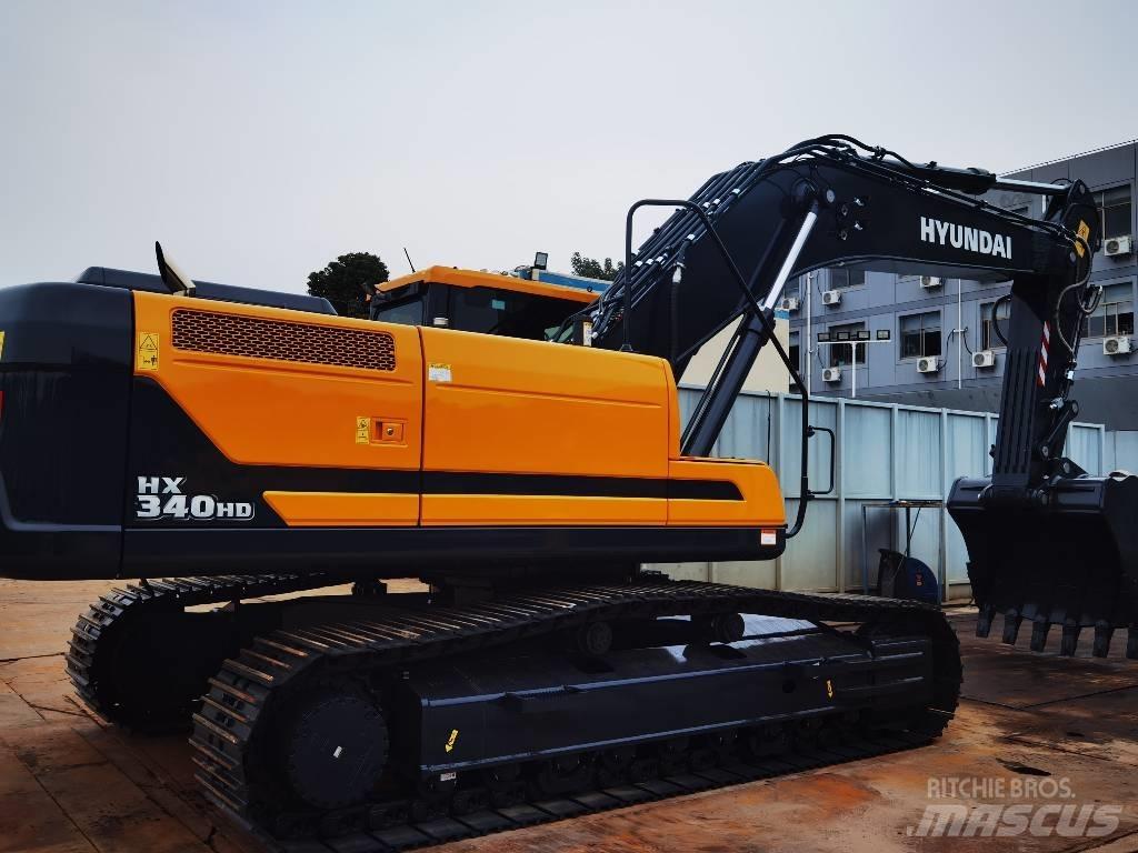 Hyundai HX340 Escavatori cingolati