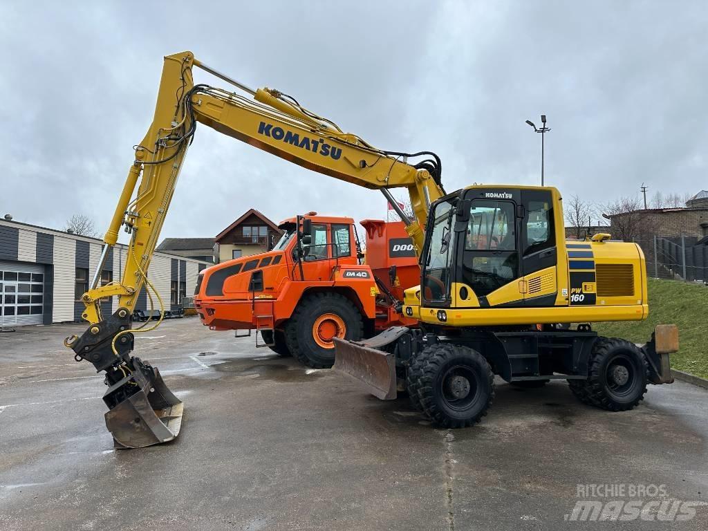 Komatsu PW160-11 Escavatori gommati