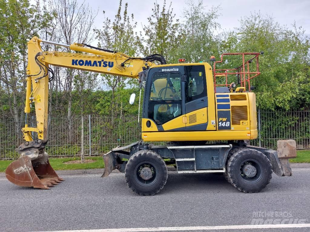 Komatsu PW148-11 Escavatori gommati