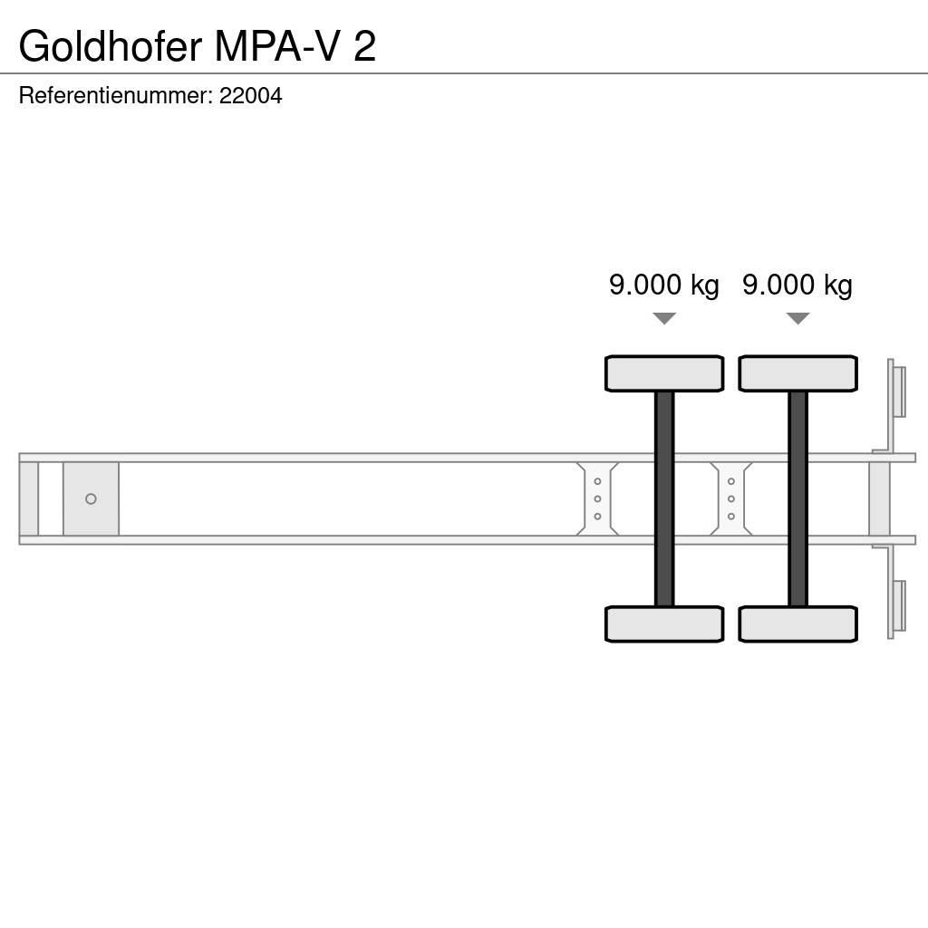 Goldhofer MPA-V 2 Semirimorchi Ribassati
