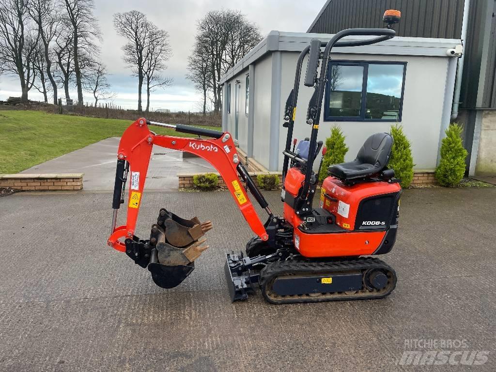 Kubota K008-5 Miniescavatori