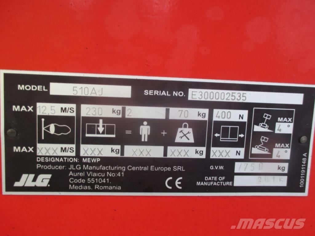 JLG 510 AJ Piattaforme a braccio articolato