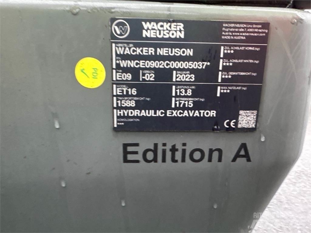 Wacker Neuson ET16 Escavatori cingolati