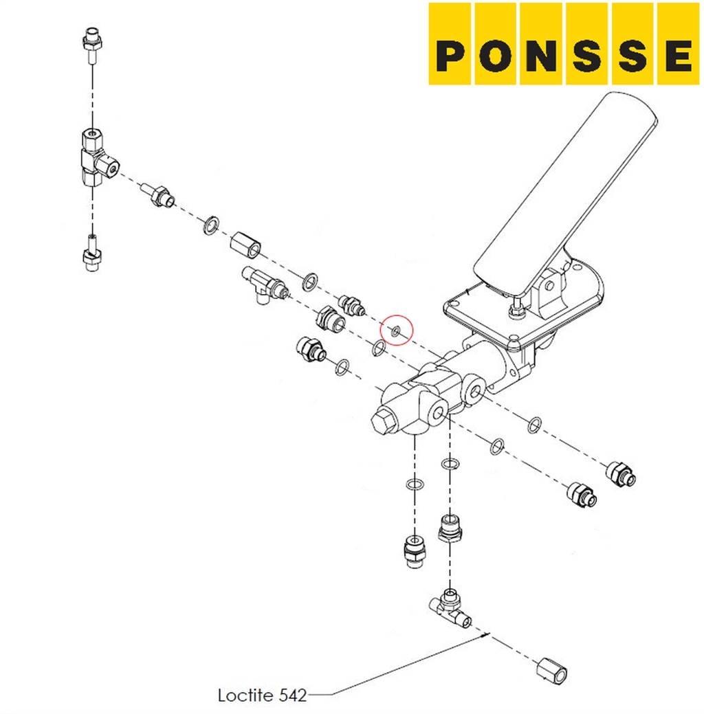 Ponsse 0023762 Componenti idrauliche