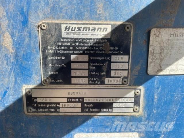 Husmann HFG 6 Trituratori di rifiuti