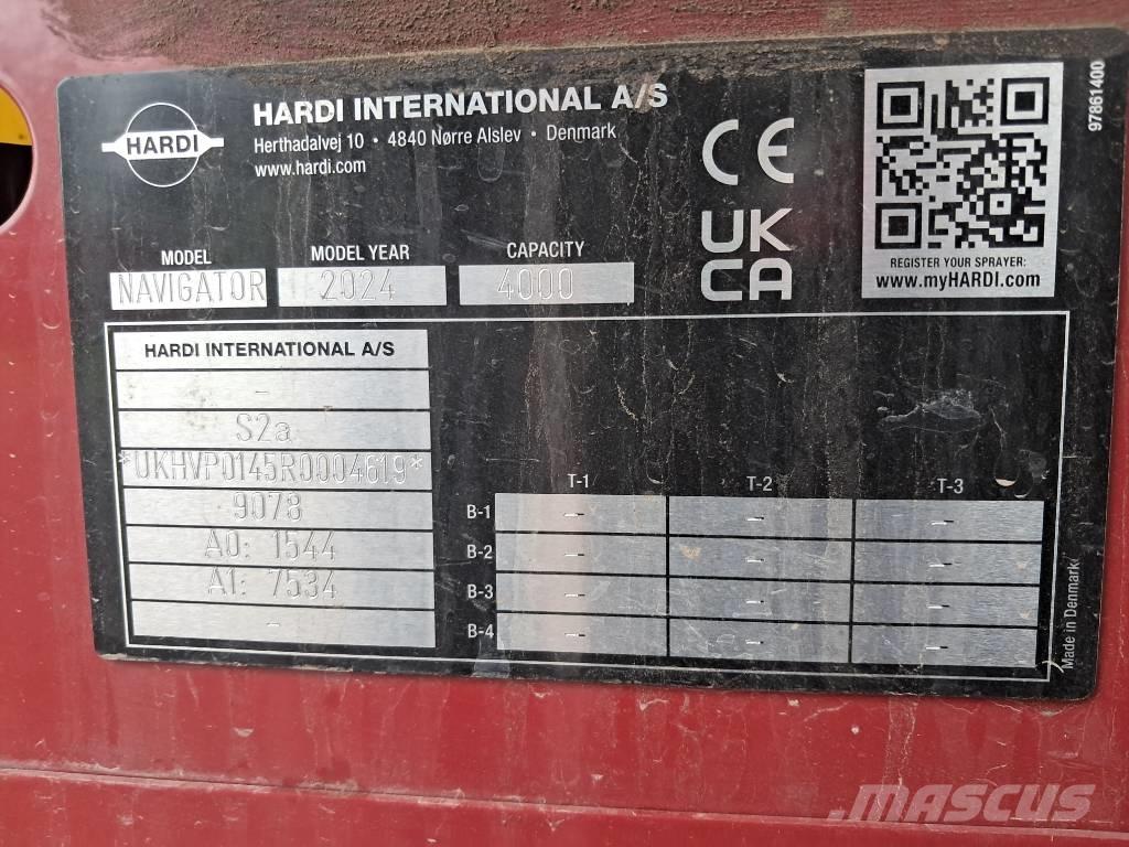 Hardi Navigator 40i Irroratrici trainate