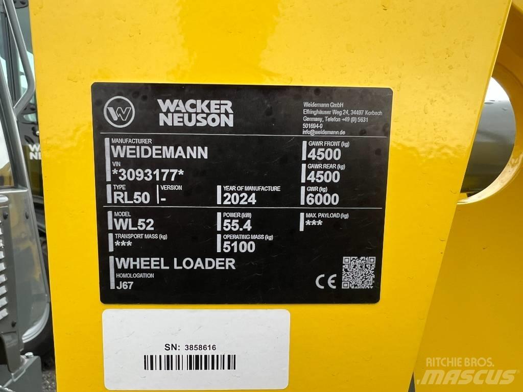 Wacker Neuson WL 52 Pale gommate