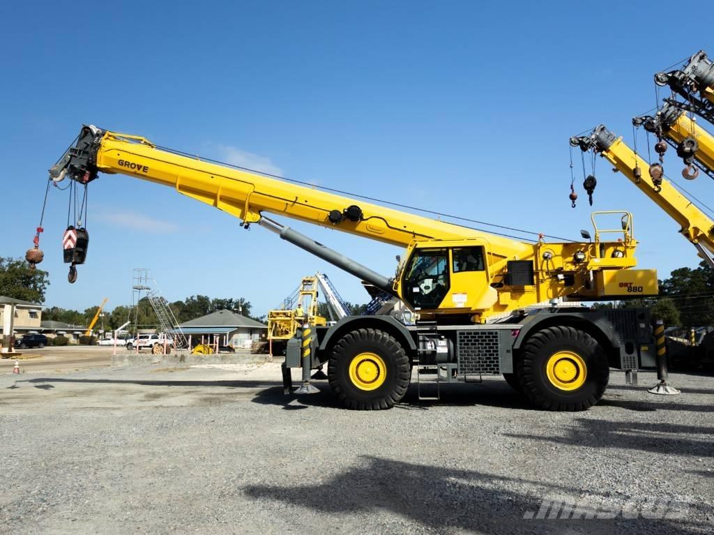Grove GRT 880 Gru per terreni difficili