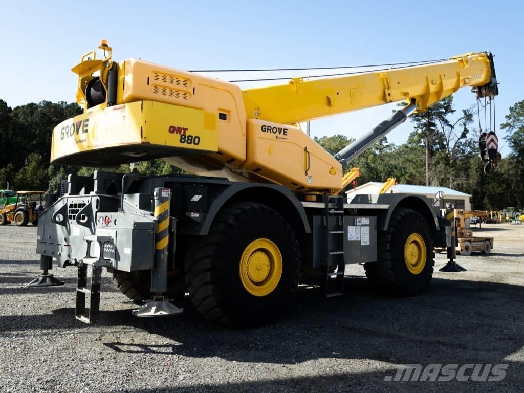 Grove GRT 880 Gru per terreni difficili