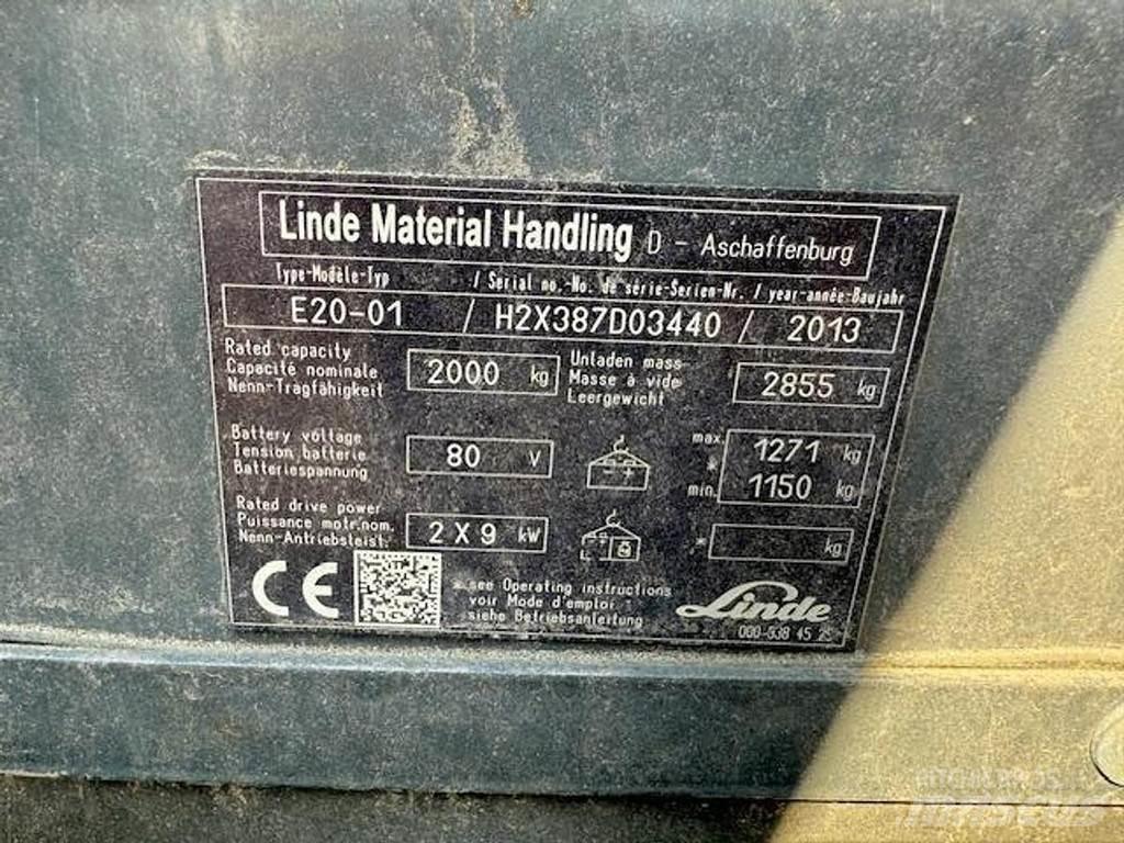Linde E20-01 Carrelli elevatori-Altro