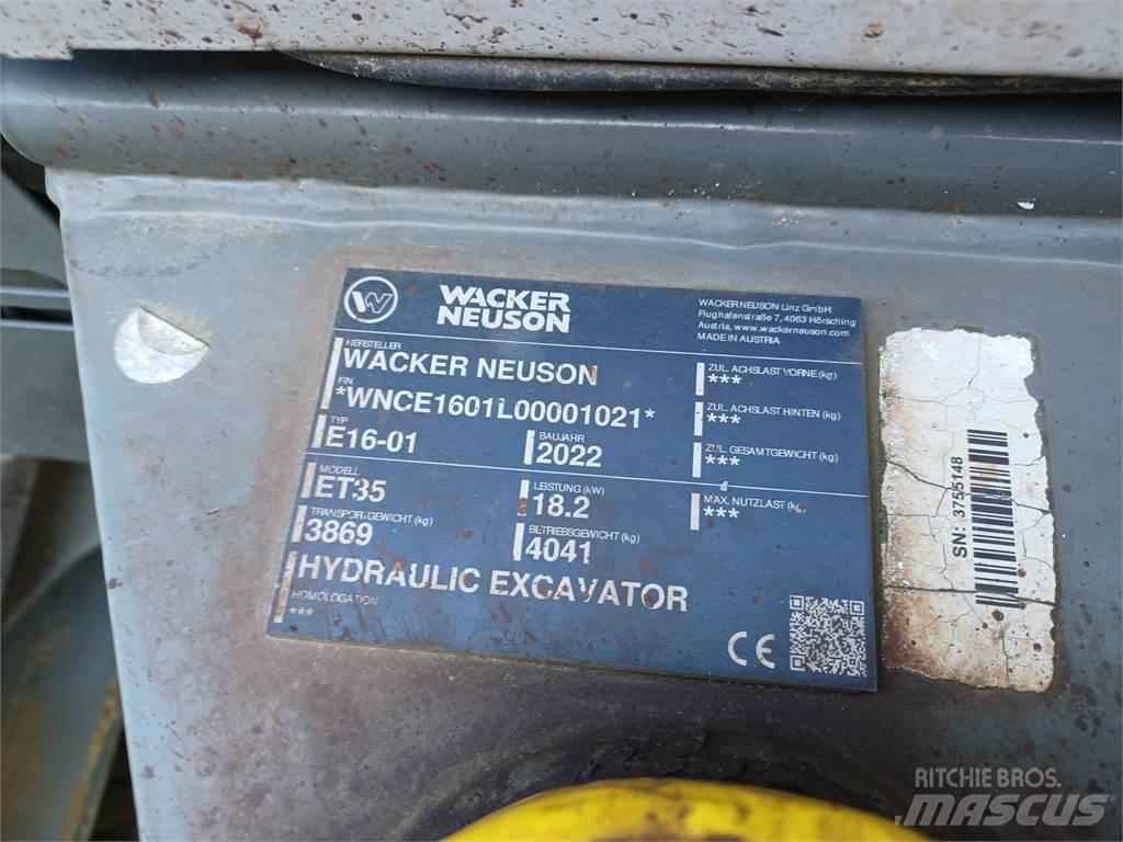 Wacker Neuson ET35 Escavatori cingolati