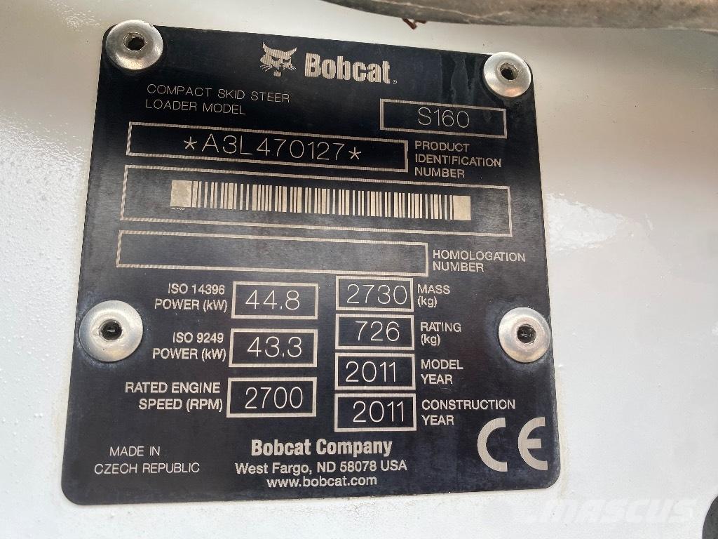 Bobcat S 160 Mini Pale Gommate