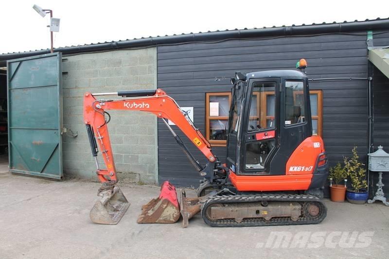 Kubota KX 61-3 Miniescavatori