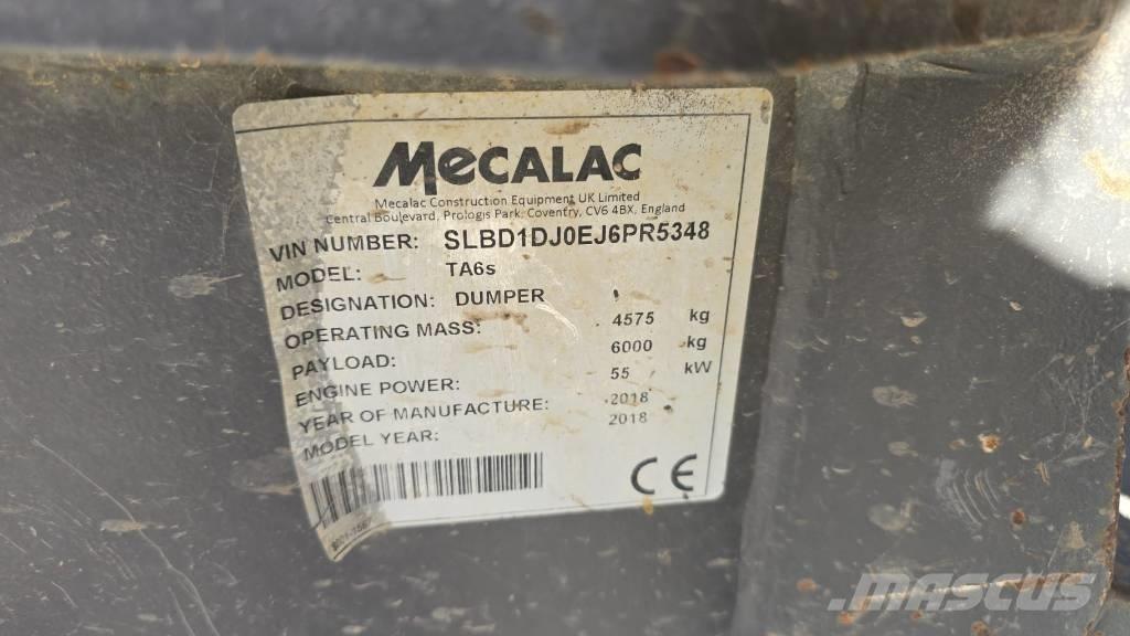 Mecalac TA 6 S Dumpers articolati