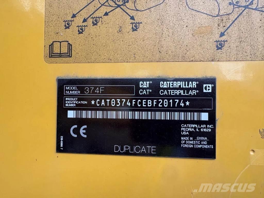 CAT 374F Escavatori cingolati