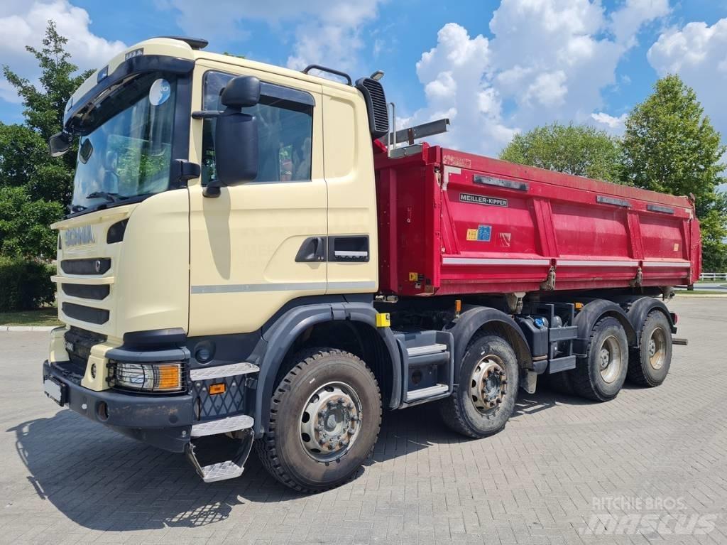 Scania G490 8X4 Camion ribaltabili