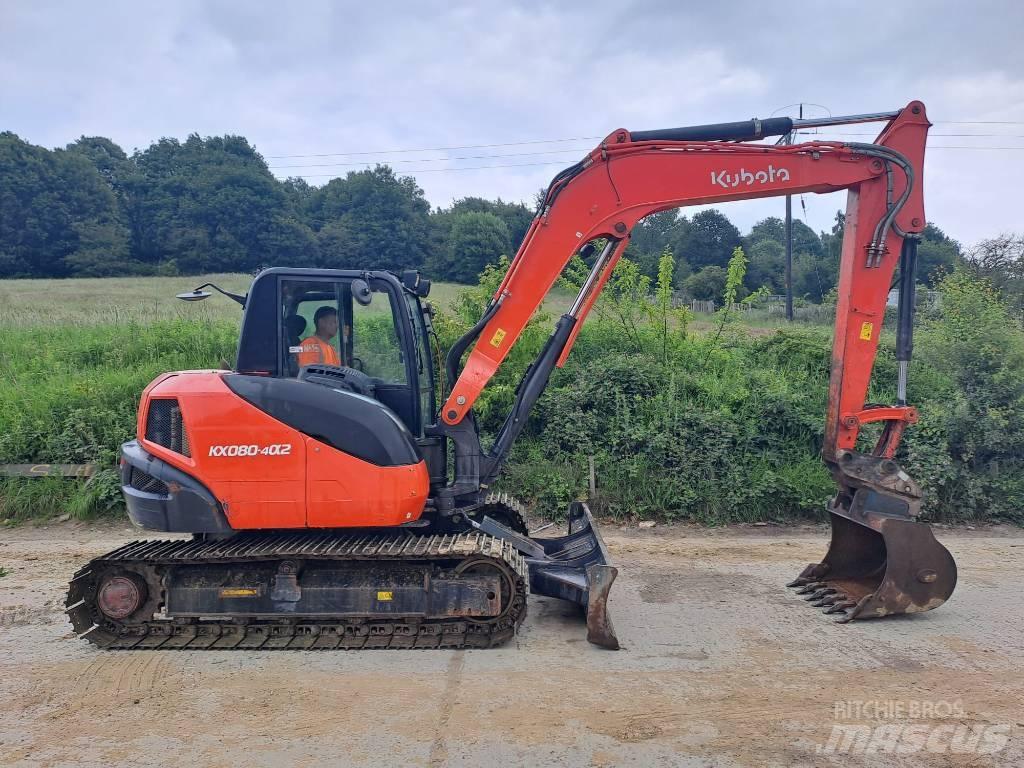 Kubota KX 080-4 Escavatori medi 7t - 12t