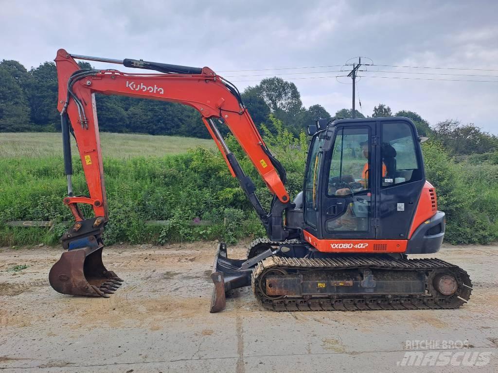 Kubota KX 080-4 Escavatori medi 7t - 12t