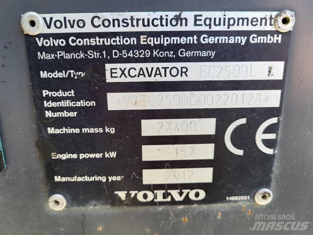 Volvo EC 250 D L Escavatori cingolati