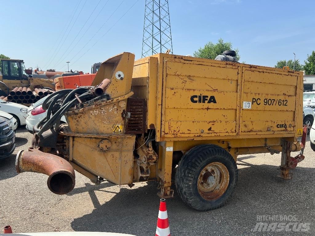 Cifa PC 907/612 Pompe per calcestruzzo carrellate