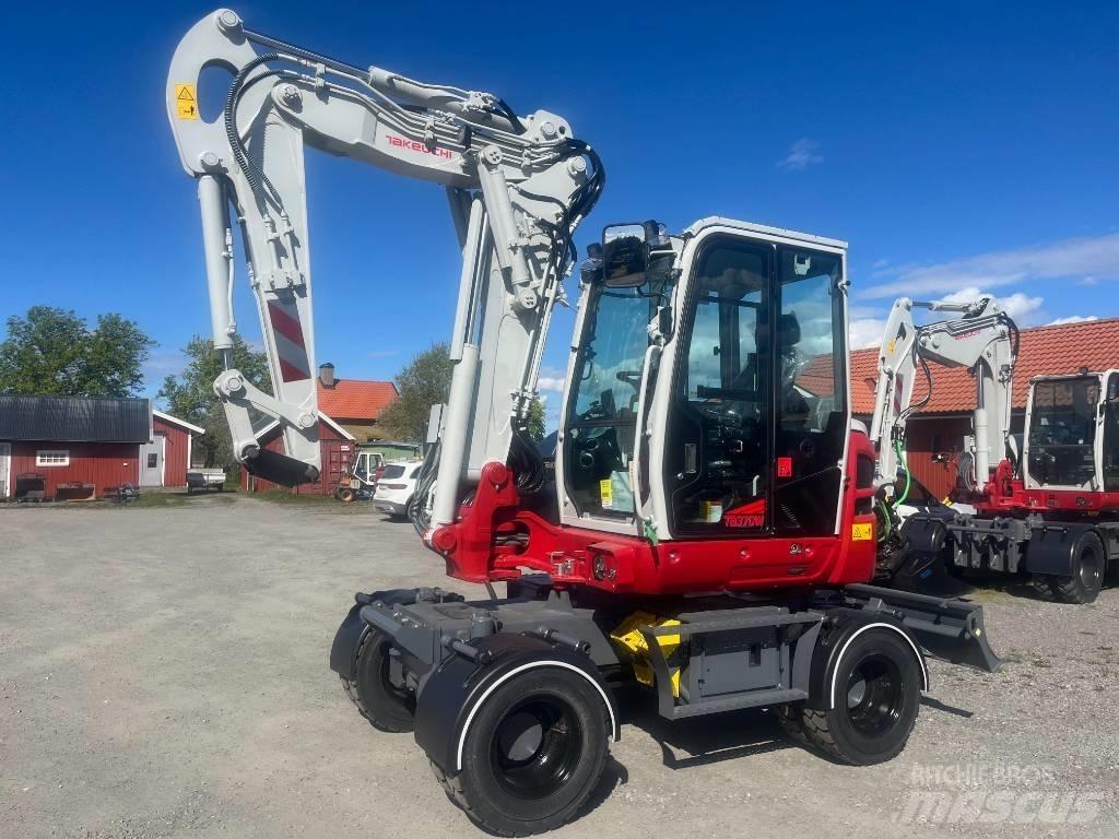 Takeuchi TB 370 W Escavatori gommati