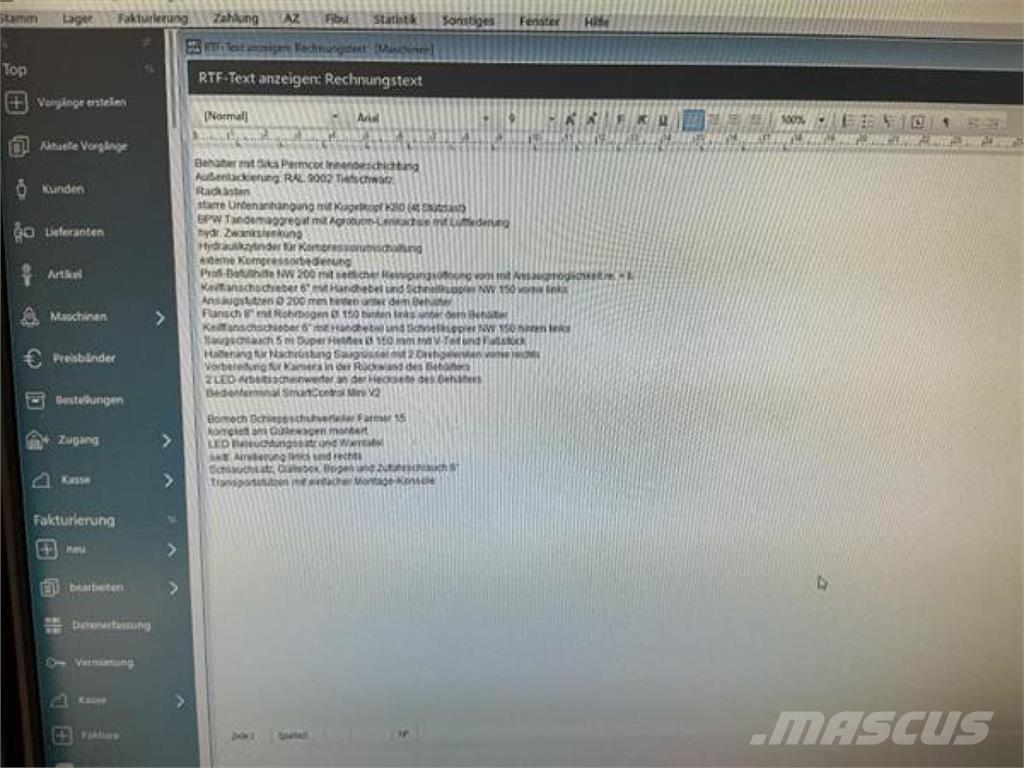 Kotte VT 19.700 Spandiliquami