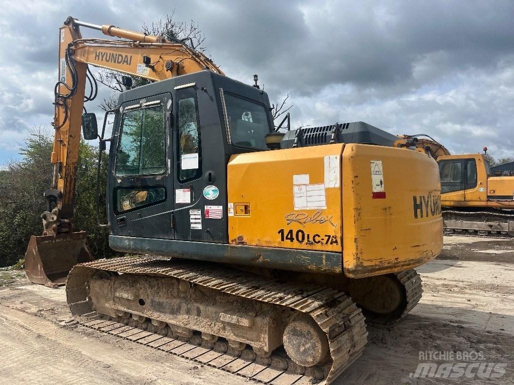 Hyundai 140LC-7A Escavatori cingolati