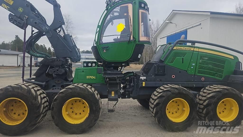 John Deere 1170 G Abbattitrici, Disboscatrici